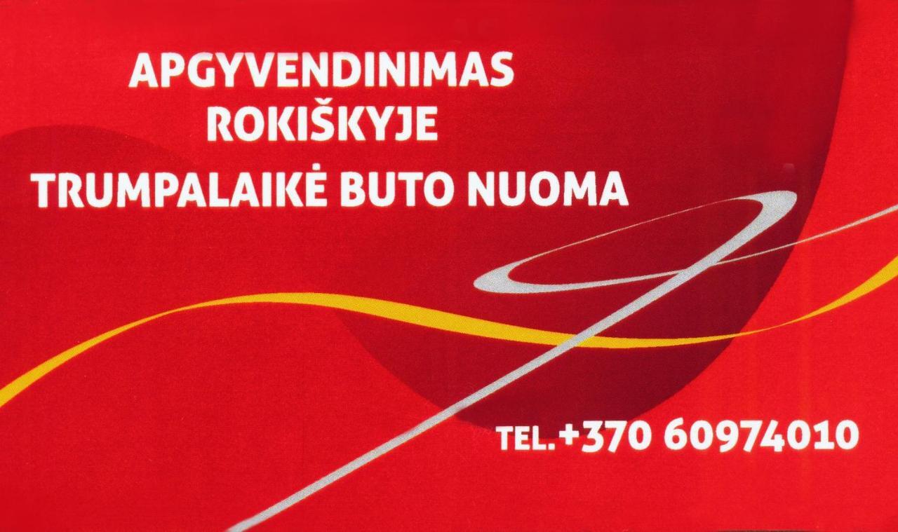 Trumpalaike Buto Nuoma,Apgyvendinimas - Bekontaktis Iejimas 罗基什基斯 外观 照片